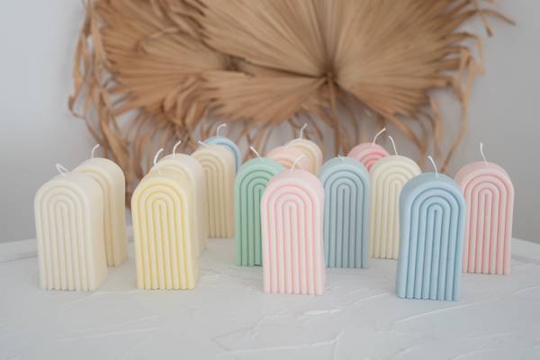 Southward candles come in reusable jars. Photo: Southward
