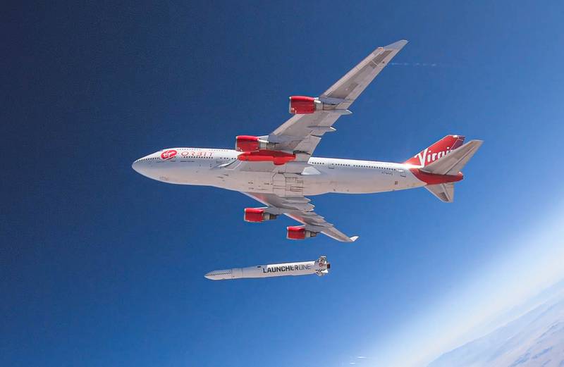 Virgin Orbit LauncherOne. Richard Branson's satellite launch firm Virgin Orbit has paused operations, the company said, amid reports that it is working to secure additional funding. Issue date: Thursday March 16, 2023. Ministry of Defence / PA