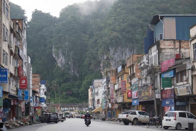 The former logging town of Gua Musang 