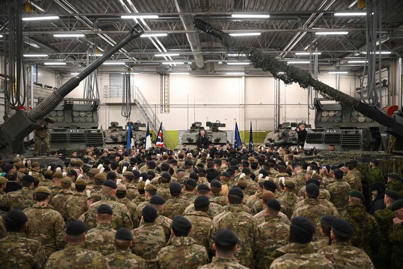 Tens of thousands of troops from Nato and Joint Expeditionary Force allies and partners will be involved in the exercises. AFP
