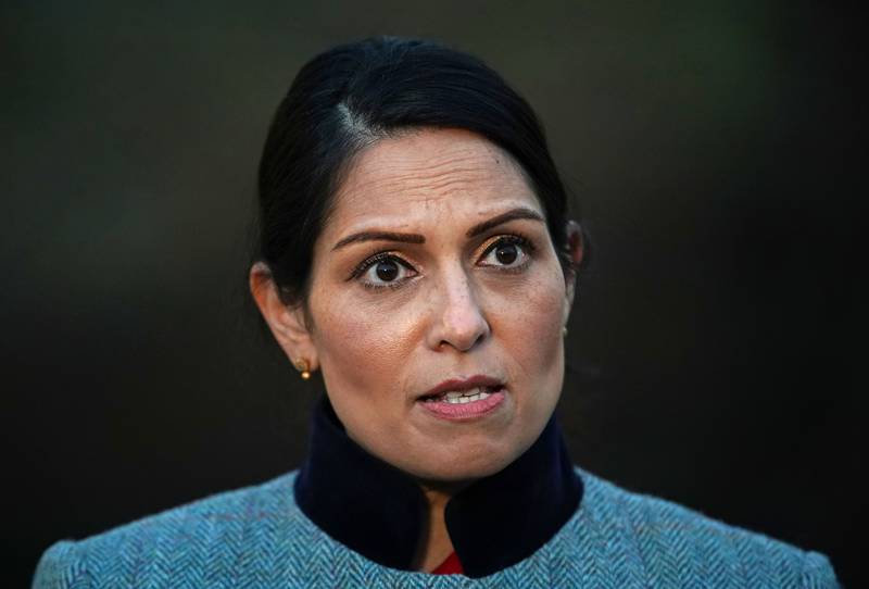 Priti Patel, Britain’s Home Secretary, has demanded that countries step up their efforts to take back citizens who have been convicted of crimes. PA