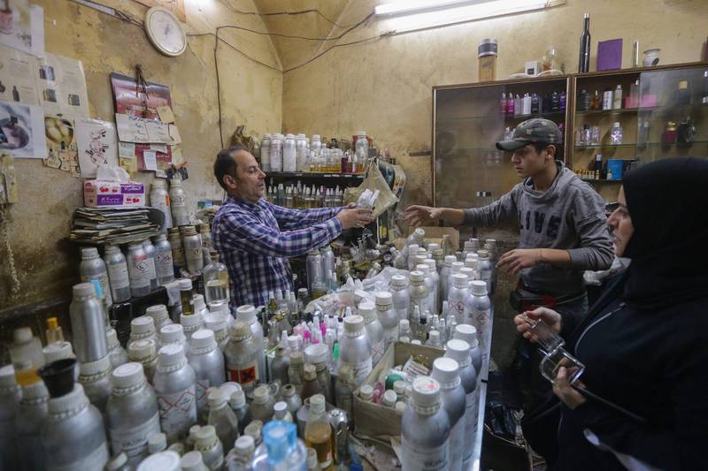 After 11 years of brutal war and economic dislocation, most Syrians struggle to afford life's bare necessities, let alone perfume.