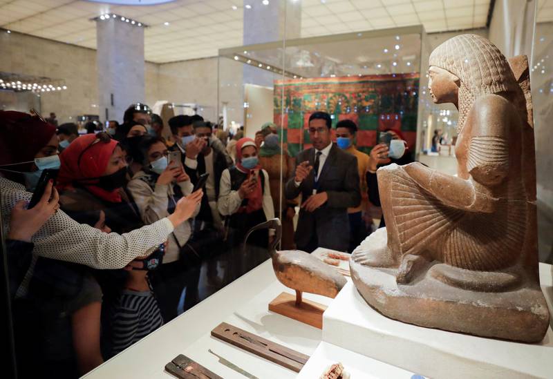 A celebration of the past, the museum will also include an exhibition on the development of the modern city of Cairo. Reuters