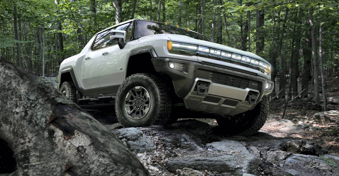 The 2022 GMC HUMMER EV is designed to be an off-road beast, with all-new features developed to conquer virtually any obstacle or terrain.