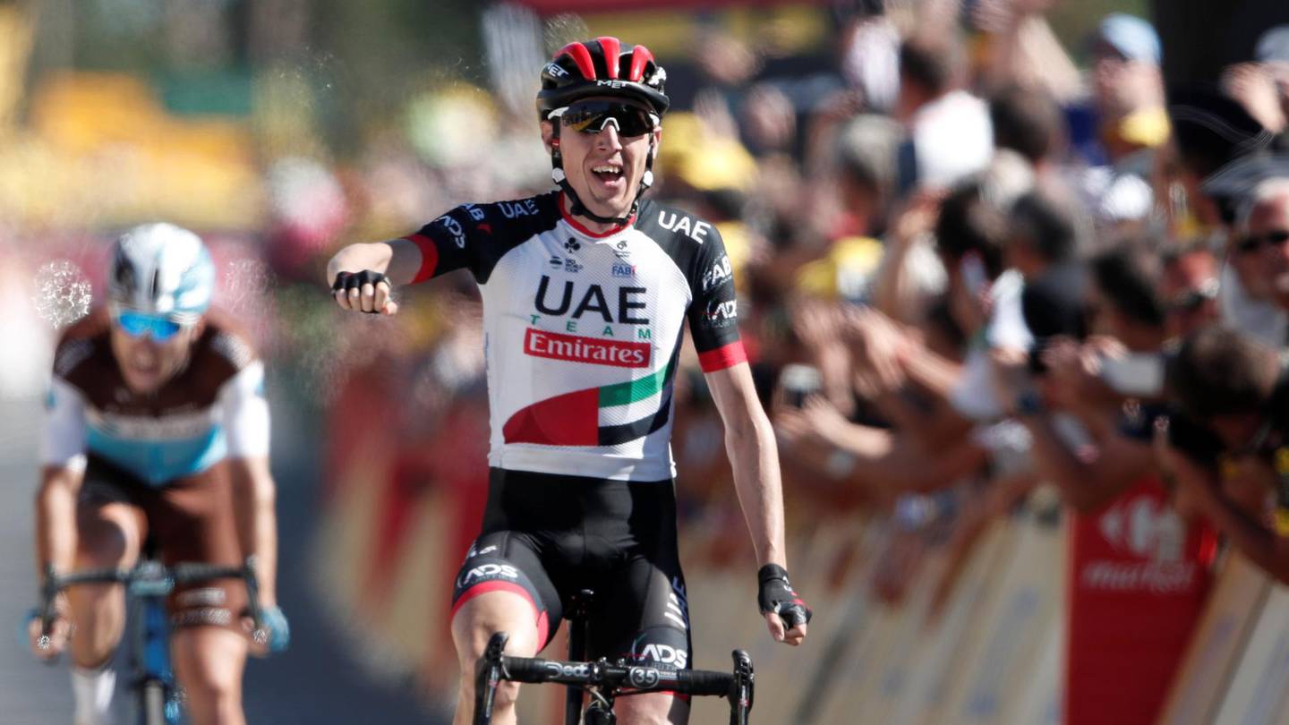 UAE Team Emirates rider Dan Martin wins Stage 6 of Tour de France
