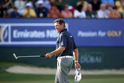 England’s Lee Westwood, who finished 17th in Abu Dhabi and 12th in Qatar, is in the lead in Dubai.