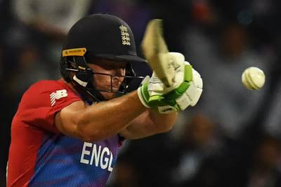 2) Jos Buttler: 2,140 runs from 88 matches. High score: 101 not out. Strike rate 141.16. AFP