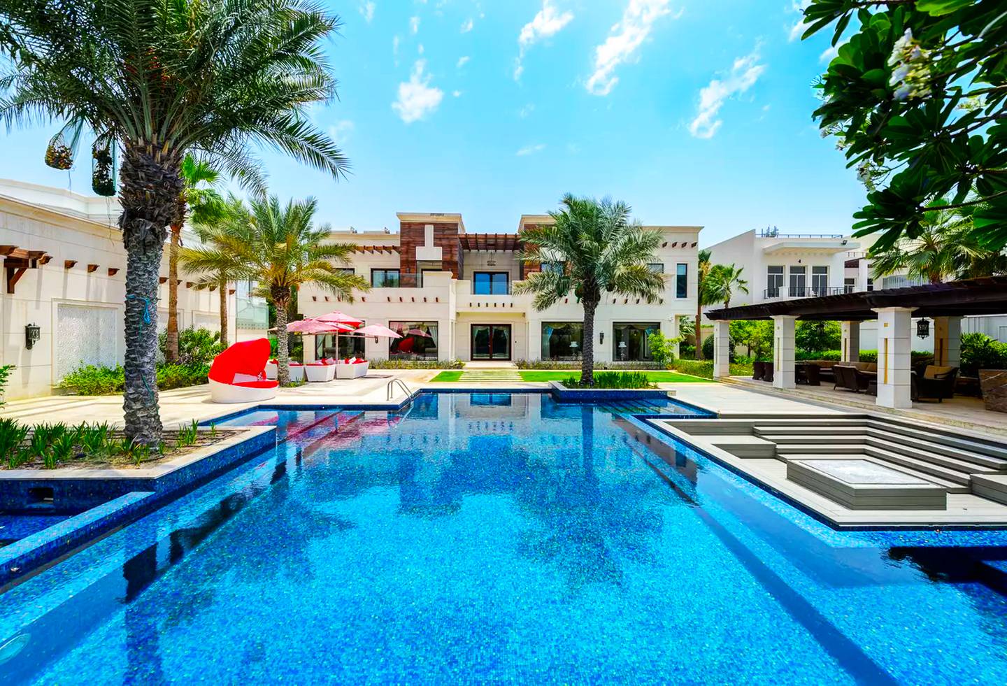 The highest-value transaction this year in Emirates Hills was the sale of a Dh102.8 million villa in May. An Indian entrepreneur bought the villa from a Maltese businessman. Photo: Phoenix Homes