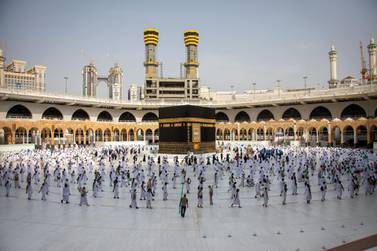 A limited number of pilgrims were allowed to perform Hajj this year. Saudi Ministry of Media