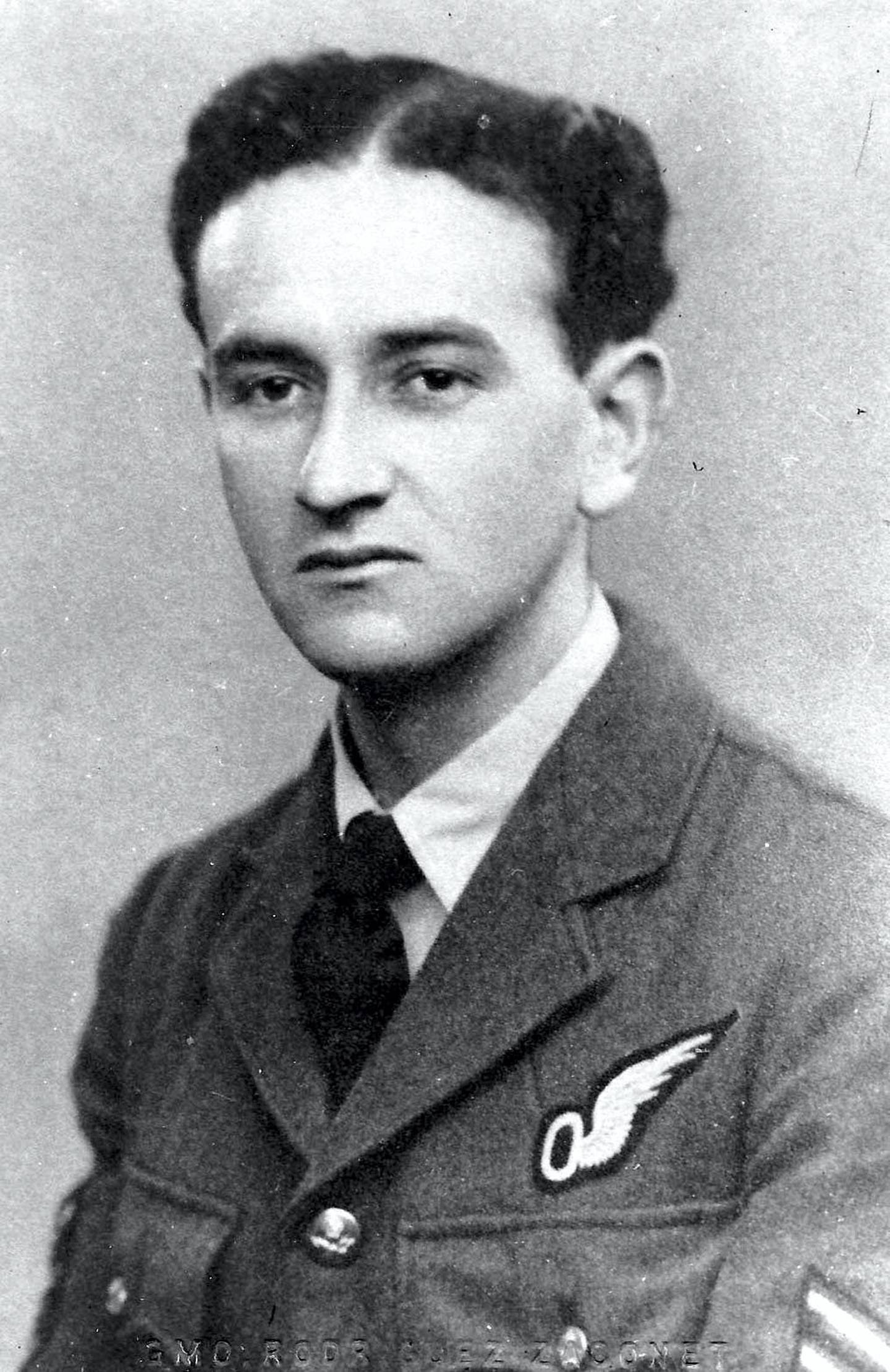 RAF portrait of Billy Donnelly . Lesley Botten