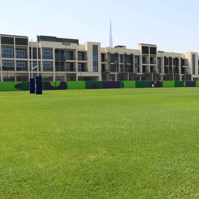 Jumeirah Bacculatera School shows precautionary measures in place.