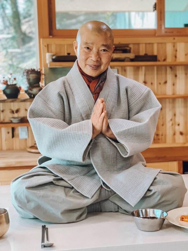 Korea Festival 2019 will bring Korean Buddhist nun Jeong Kwan to Abu Dhabi. Courtesy Korean Cultural Centre