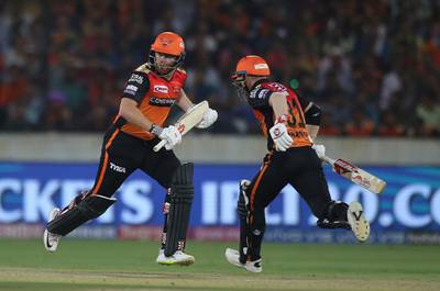 Jonny Bairstow (opener, Sunrisers Hyderabad): The other half of Hyderabad's successful opening pair, Bairstow, left, aggregated 445 runs. He averaged 55.62 and had a strike-rate of 157.24, but again, it was his partnership with David Warner that set the franchise apart this season. From Ashes foes to IPL friends, Warner and Bairstow should open for the IPL 2019 composite XI. Mahesh Kumar A / AP Photo