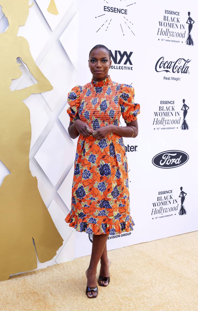Sasheer Zamata arrives at the Essence Black Women in Hollywood Awards. Invision / AP