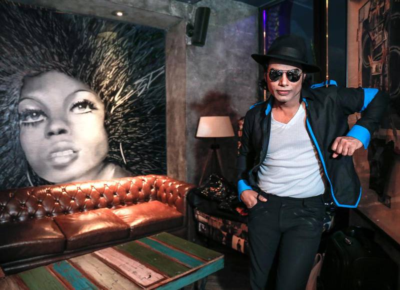 Michael Jackson Tribute at the Tribeca Kitchen and Bar by Mudassar a.k.a. Mudassar Jackson. Victor Besa for The National.