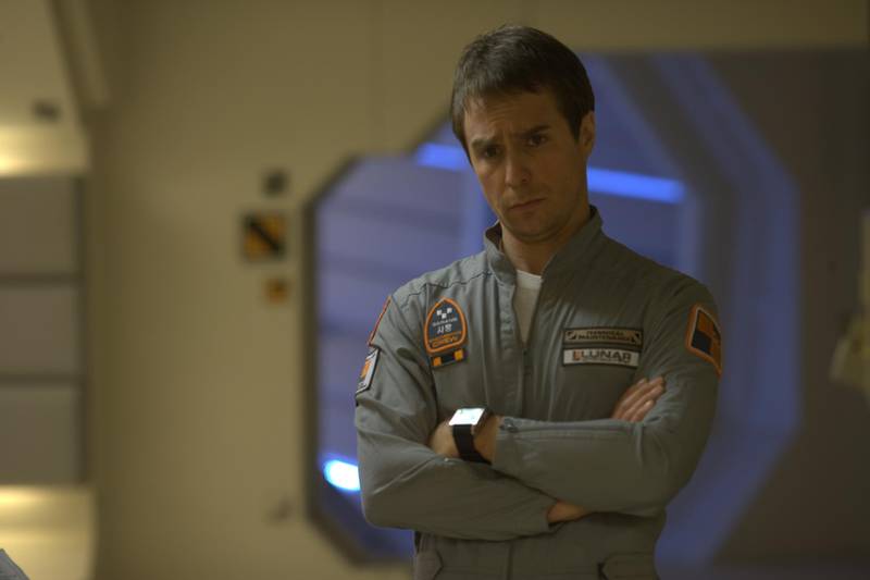 A handout movie still showing Sam Rockwell in "Moon" (Courtesy: Sony Pictures Classics) *** Local Caption ***  al17au-movies-loner05.jpg