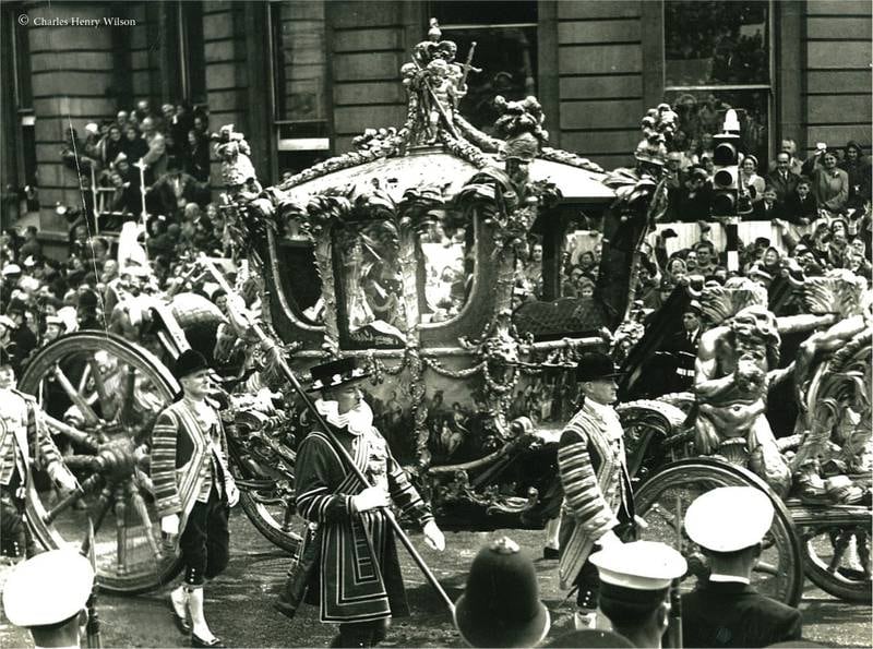 Charles Wilson, an army photographer, took these photos of the Queen's coronation through the streets of London in June 1953. He tasked with recording the great day for his regimental magazine. Photo: Charles Wilson