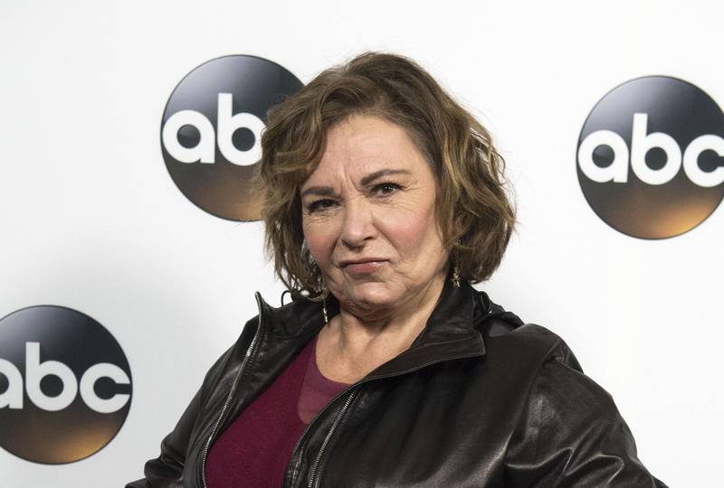 (FILES):  In this file photo taken on January 08, 2018 actress Roseanne Barr attends the Disney ABC Television TCA Winter Press Tour in Pasadena, California. US television network ABC on Tuesday, May 29, 2018 canceled the hit working-class comedy "Roseanne," after its star Roseanne Barr aimed a racist tweet at a former advisor to Barack Obama. The 65-year-old sitcom actress -- a vocal supporter of President Donald Trump who has used Twitter to voice far-right and conspiracy theorist views -- took aim at the aide, Valerie Jarrett, in a post that read: "Muslim brotherhood & planet of the apes had a baby = vj." 
 / AFP / VALERIE MACON
