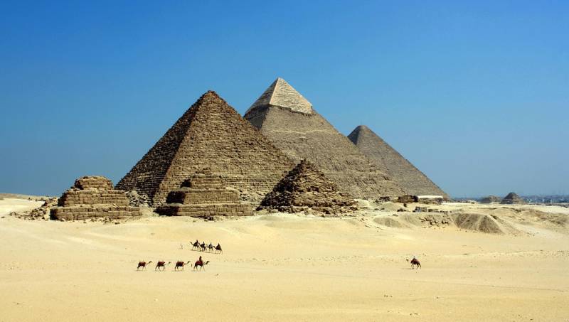 The Pyramids, Giza, Cairo, Egypt. Pixabay