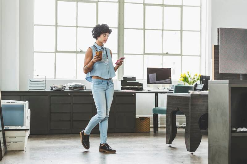 Take your calls and grab coffee from a neighbouring cafe by foot during your working day to mitigate the effects of prolonged sitting. Getty Images