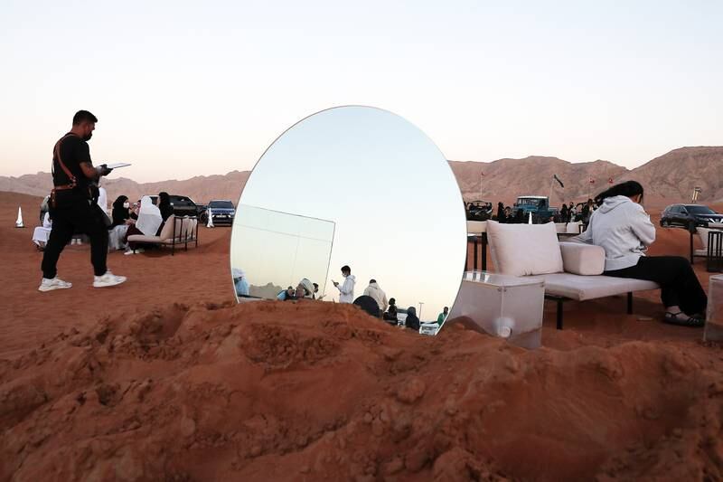 Mirrors make up an integral part of the design at The Uncommon.