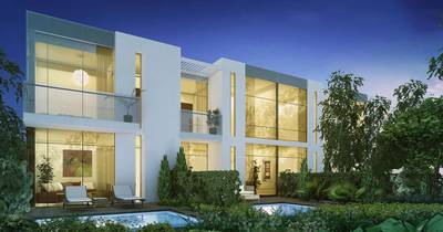 Damac Properties introduced Akoya Cuatro Villas, which will feature spacious four-bedroom villas within lush green outdoor spaces. Courtesy Damac Properties