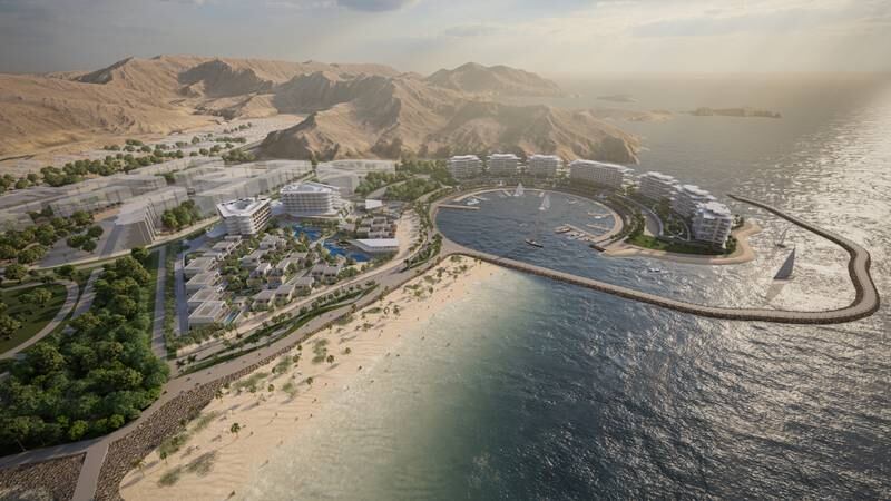 Nikki Beach Resort & Spa Muscat will offer 115 rooms, 25 suites and 30 villas, each with their own private pool. Photo: Nikki Beach