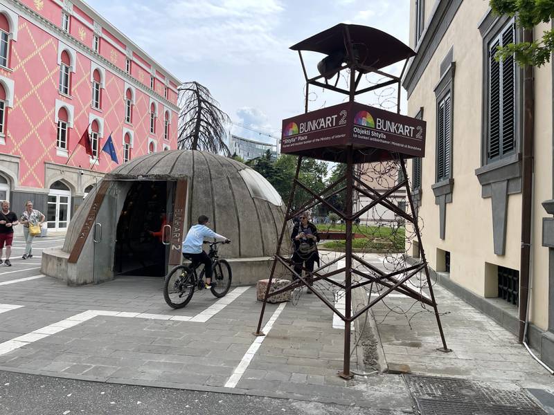 BunkArt2 is housed in what was formerly part of a network of escape tunnels for dictator Enver Hoxha. Photo: Charukesi Ramadurai