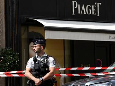 Armed gang steal up to $16m of jewellery from luxury Paris store Piaget