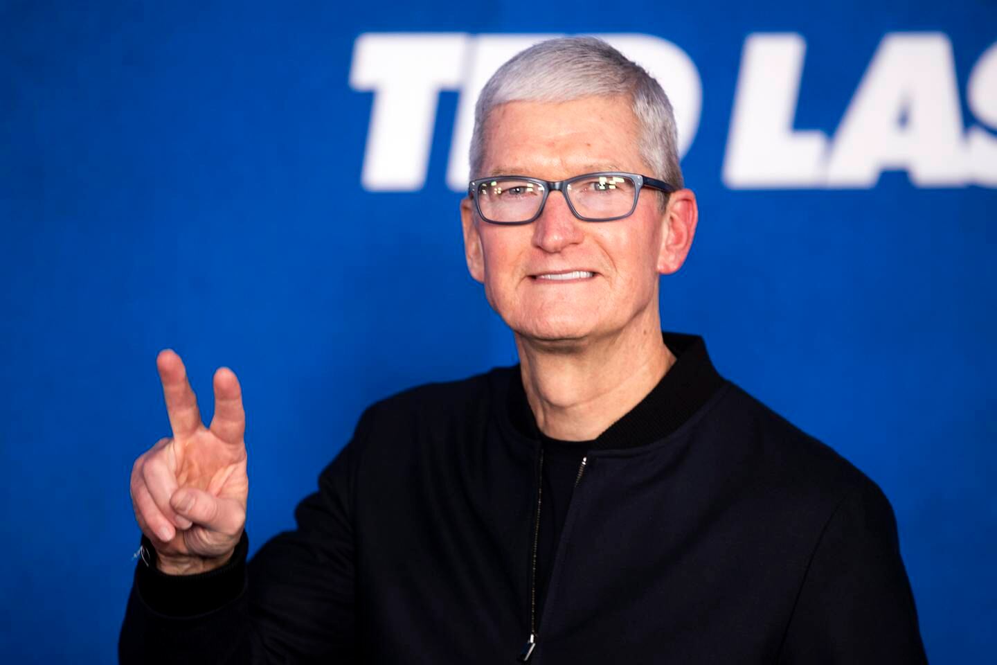 Apple chief executive Tim Cook said the company saw a strong double-digit increases in both upgraders and switchers during the quarter. EPA