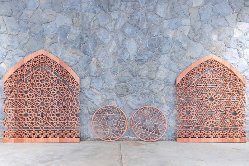 Moucharabiya panels carved by carpenters in Tripoli. Photo: Ahmad Zaatiti 