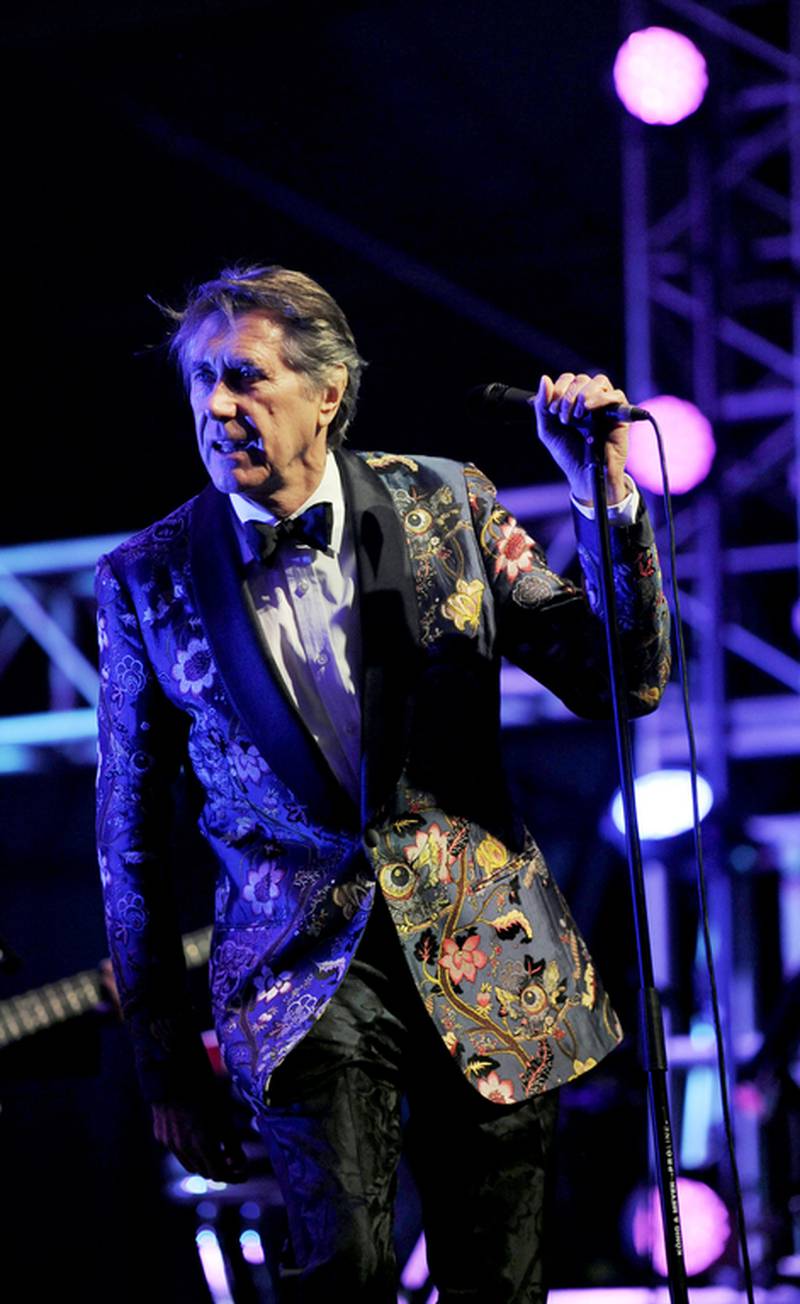 Bryan Ferry at the 2014 Coachella Music and Arts Festival in California. Chris Pizzello / Invision / AP Photo