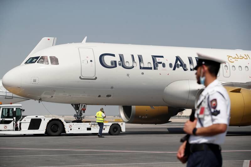 A member of Gulf Air cabin crew suffered a fatal heart attack on a flight from Bahrain to Paris. Reuters