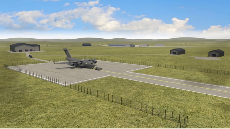 The Prestwick spaceport in Scotland will offer a horizontal launch pad and is expected to begin operations in 2023 or 2024. Photo: Prestwick Aerospace