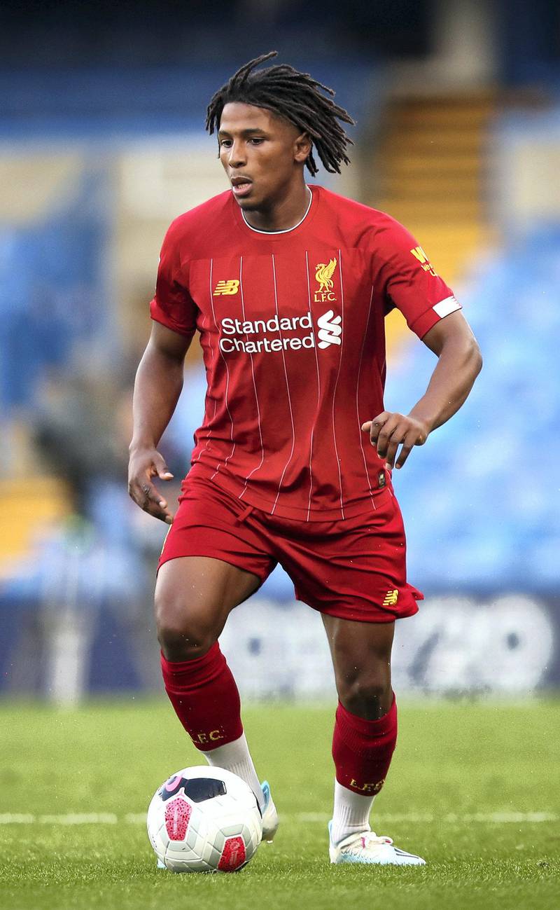 LONDON, ENGLAND - AUGUST 19: Yasser Larouci of Liverpool during the Premier League 2 match between Chelsea and Liverpool at Stamford Bridge on August 19, 2019 in London, England. (Photo by Alex Pantling/Getty Images)