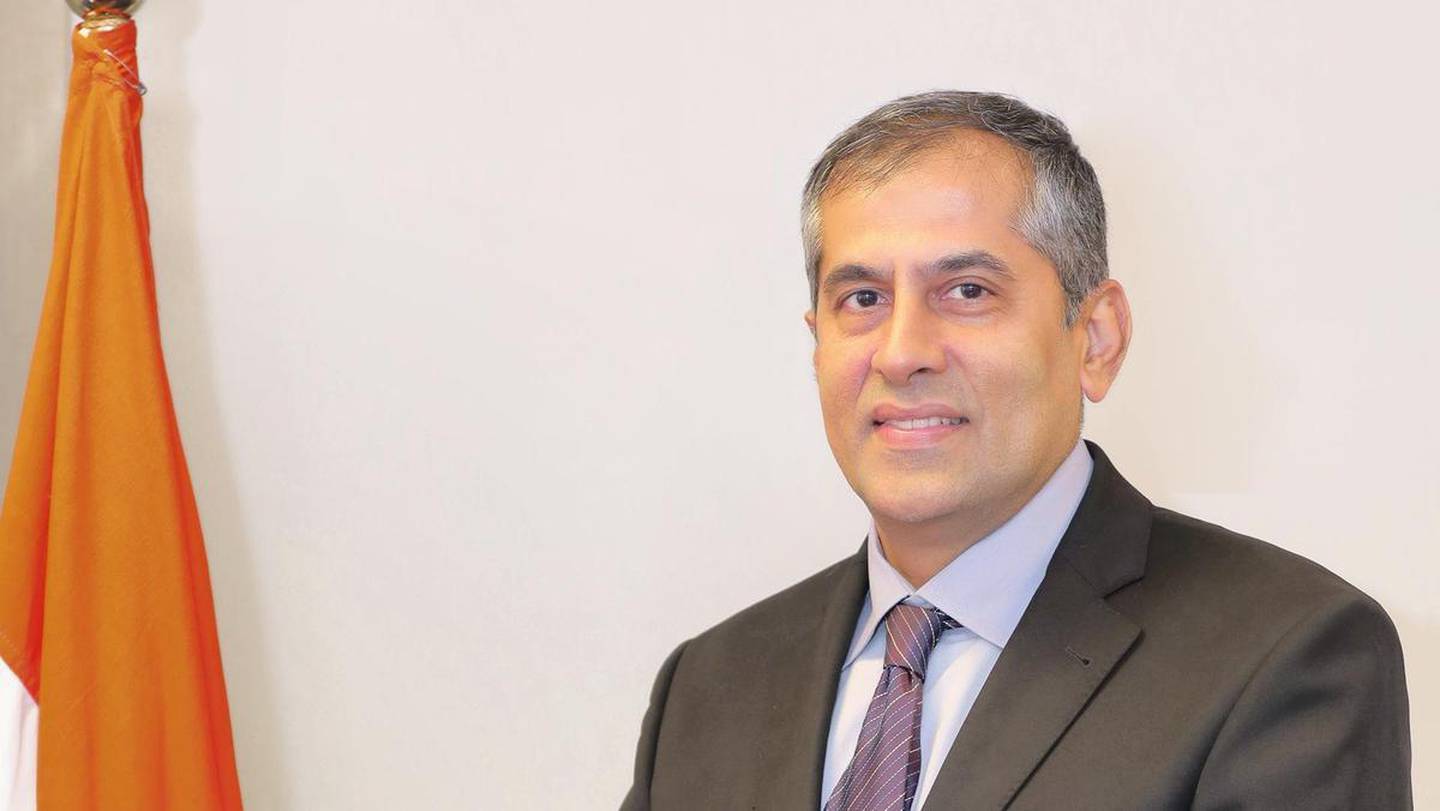 Pavan Kapoor, India's ambassador to the UAE, said India wants to work closely with the Emirates in its quest for food security. Courtesy: Indian embassy, UAE
