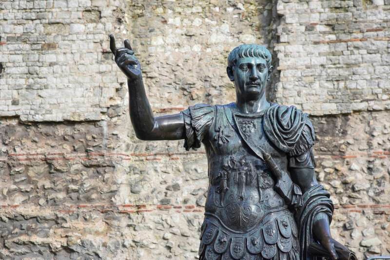 Evidence of the Roman Empire can be found across London. Photo: Ronan O'Connell