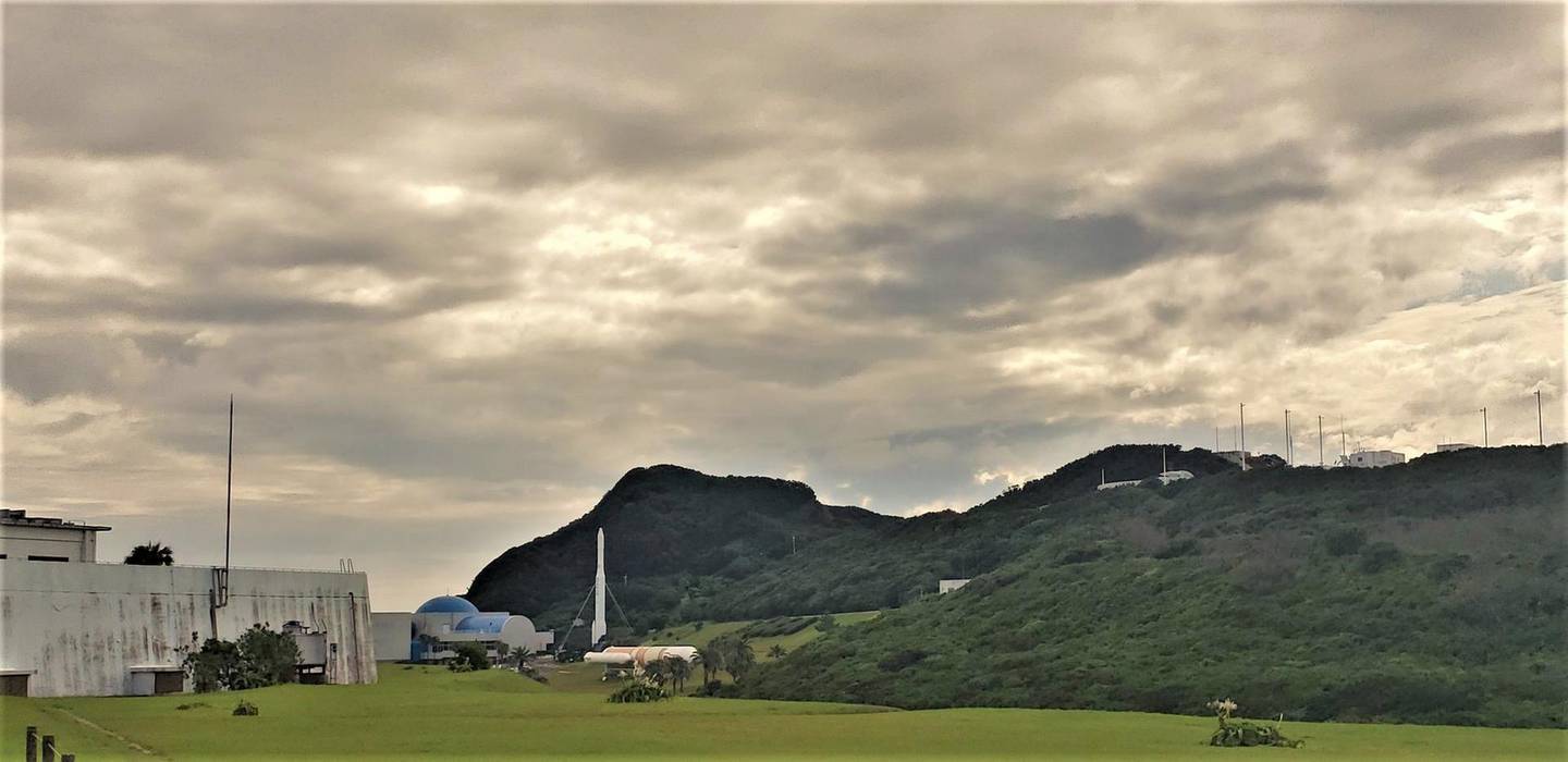 Overcast skies on Tanegashima Island, Japan, the launch site for the rocket carrying the UAE's Hope probe. Courtesy: Shoma Watanbe