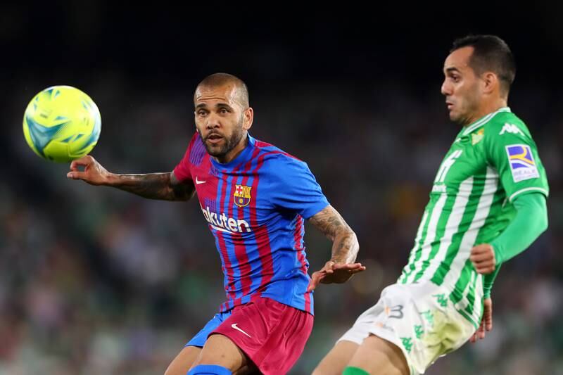 Dani Alves – 7. Felt the words of his mannager during the first half as Barca struggled against the Copa del Rey winners, but then provided the assist with a ball across the box in the 93rd minute. Booked. Getty