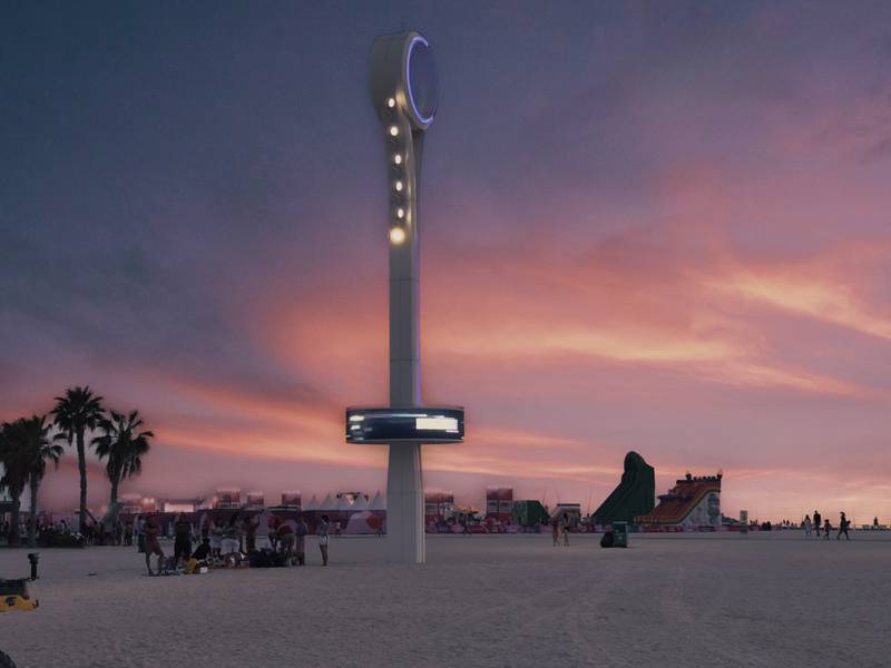 Dubai has three new beaches for night swimming with round-the-clock lifeguards on duty. Photo: Dubai Media Office