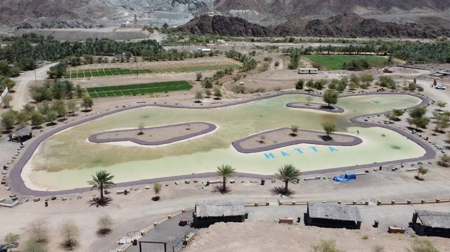 New cycling trails and biking trails are being added in Hatta. Photo: Dubai Media Office