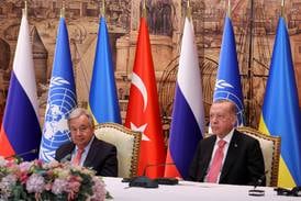 UN and Turkey to raise prospect of peace talks on visit to Ukraine