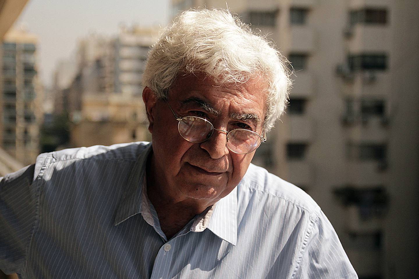 Lebanese novelist Elias Khoury. Photo: Kheridine Mabrouk
