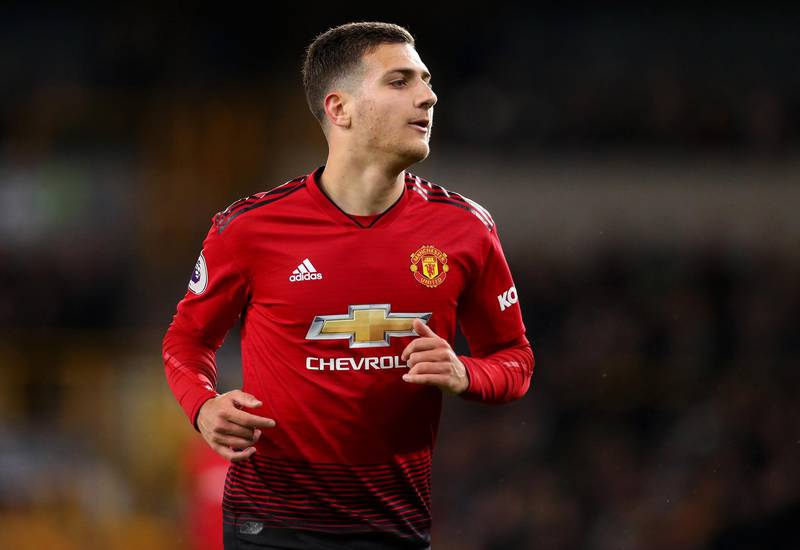 JURY'S OUT: Diogo Dalot - has shown signs he can provide an attacking thrust from right-back much like predecessor Antonio Valencia. Getty Images
