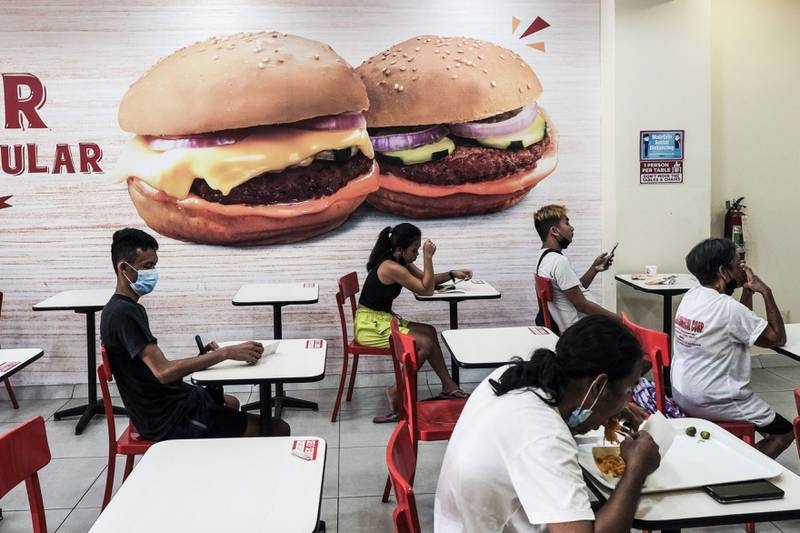About one third of university students in the UAE are overweight or obese, a study suggested. Photo: Veejay Villafranca / Bloomberg