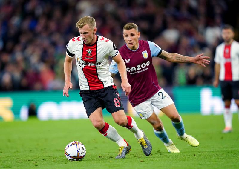James Ward-Prowse - 4. The influential midfielder had a quiet night, and was largely anonymous throughout. Not the best way to celebrate his recent England call-up. PA
