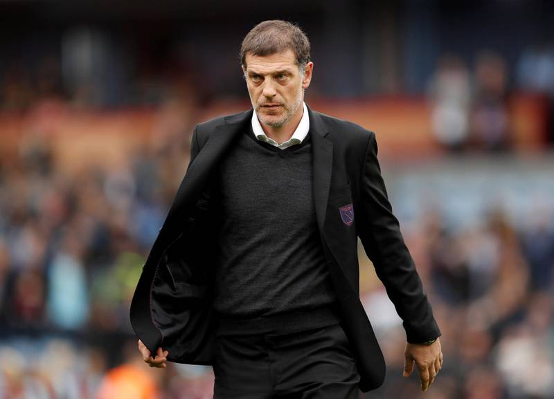 Soccer Football - Premier League - Burnley vs West Ham United - Turf Moor, Burnley, Britain - October 14, 2017     West Ham United manager Slaven Bilic       Action Images via Reuters/Lee Smith     EDITORIAL USE ONLY. No use with unauthorized audio, video, data, fixture lists, club/league logos or "live" services. Online in-match use limited to 75 images, no video emulation. No use in betting, games or single club/league/player publications. Please contact your account representative for further details.