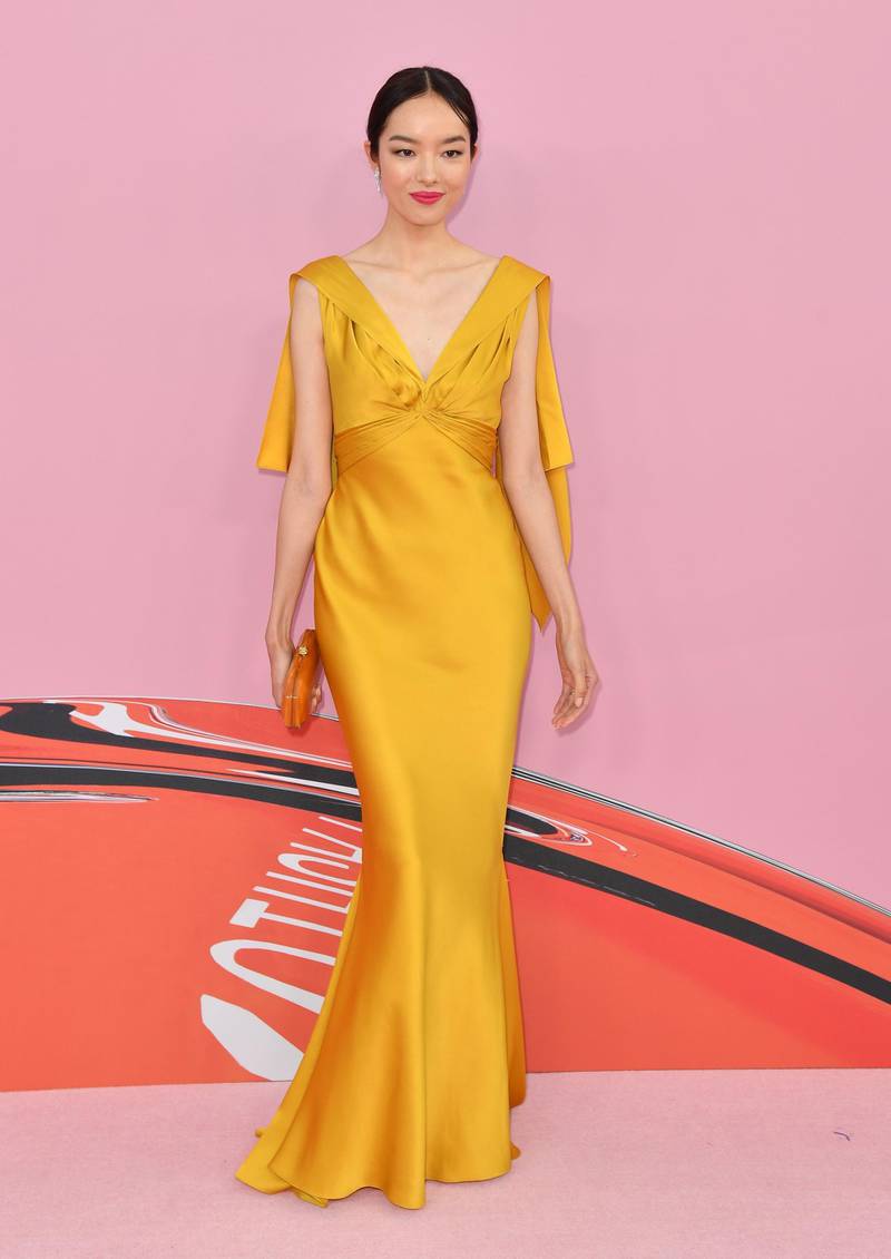Chinese model Fei Fei Sun arrives for the 2019 CFDA fashion awards at the Brooklyn Museum in New York City on June 3, 2019. AFP