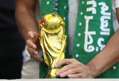 Support is building for Saudi Arabia's bid to host the 2034 Fifa World Cup. Getty