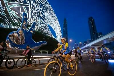 The Dubai Ride covered Sheikh Zayed Road between Trade Centre Roundabout and the Safa Park interchange, as well as Sheikh Mohammed Bin Rashid Boulevard in Downtown Dubai.